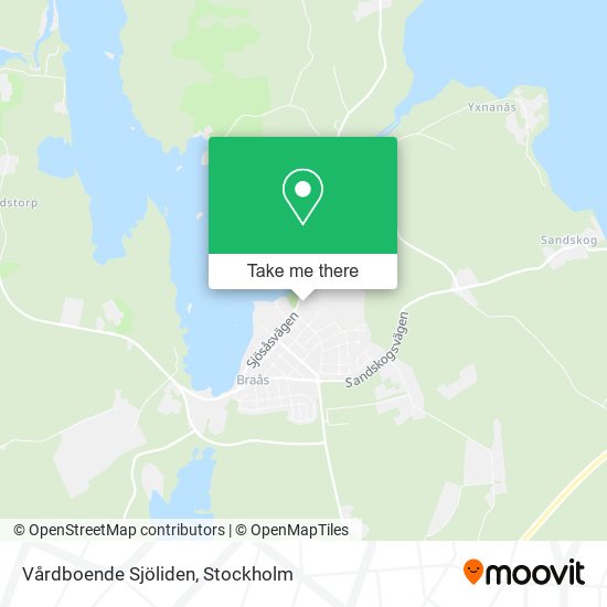 Vårdboende Sjöliden map