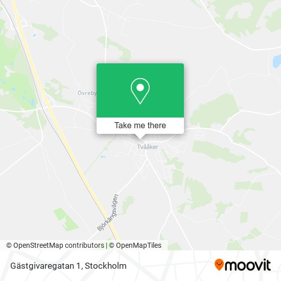 Gästgivaregatan 1 map