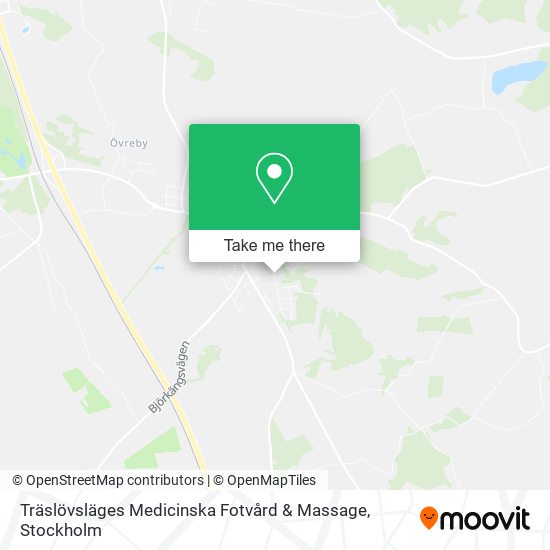 Träslövsläges Medicinska Fotvård & Massage map