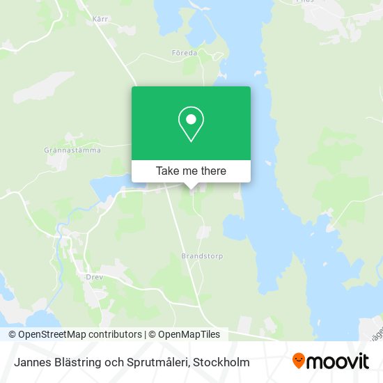 Jannes Blästring och Sprutmåleri map