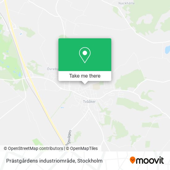 Prästgårdens industriområde map