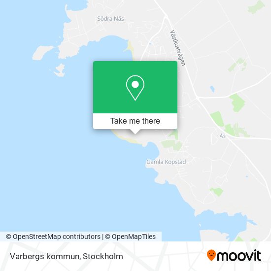 Varbergs kommun map