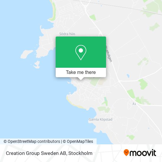 Creation Group Sweden AB map