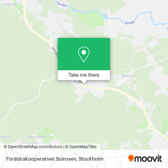 Föräldrakooperativet Solrosen map