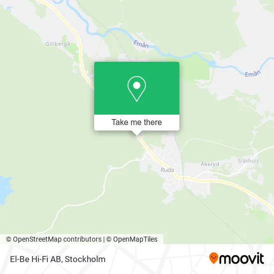 El-Be Hi-Fi AB map