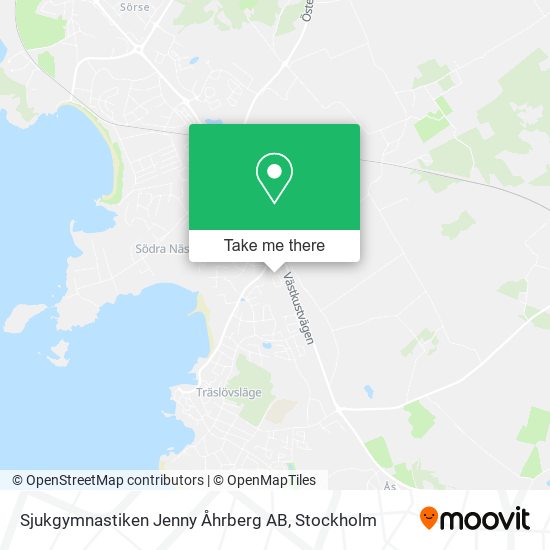 Sjukgymnastiken Jenny Åhrberg AB map