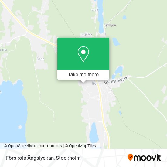 Förskola Ängslyckan map
