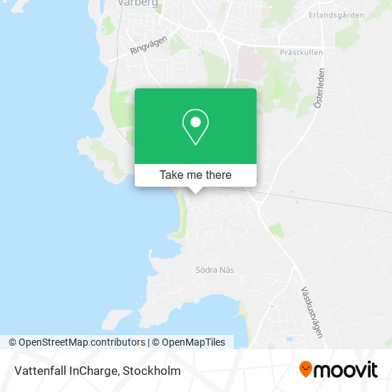Vattenfall InCharge map
