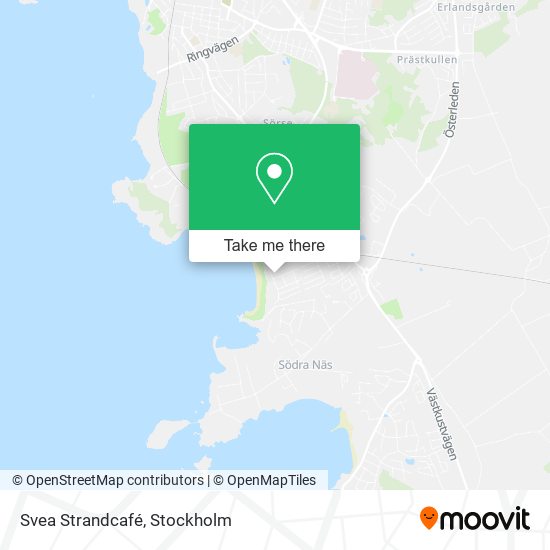 Svea Strandcafé map