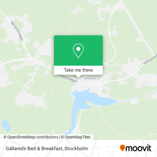 Gällareds Bed & Breakfast map