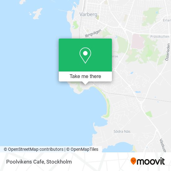 Poolvikens Cafe map