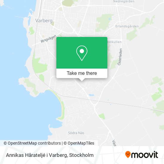 Annikas Hårateljé i Varberg map