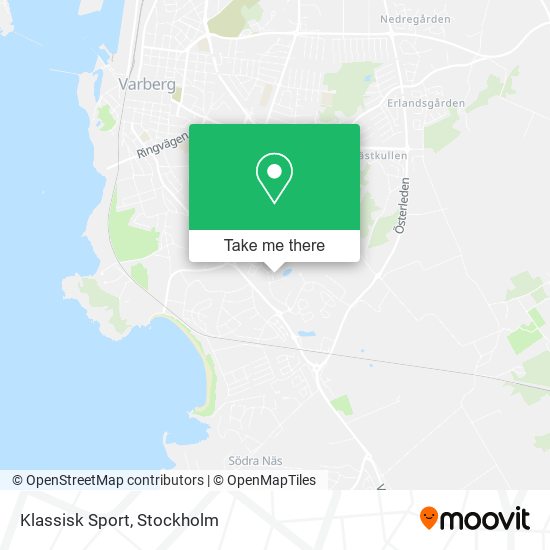 Klassisk Sport map