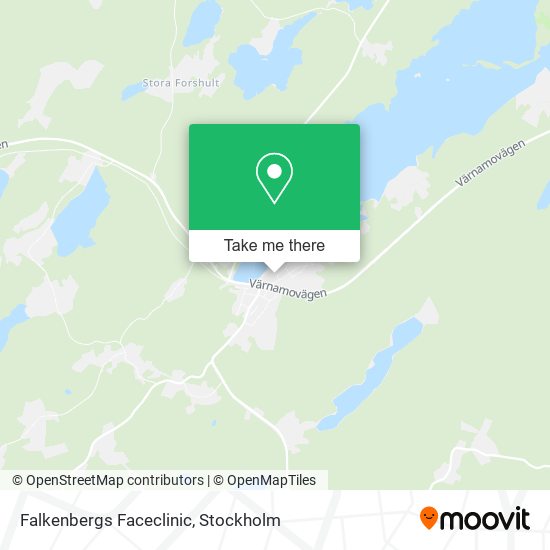 Falkenbergs Faceclinic map