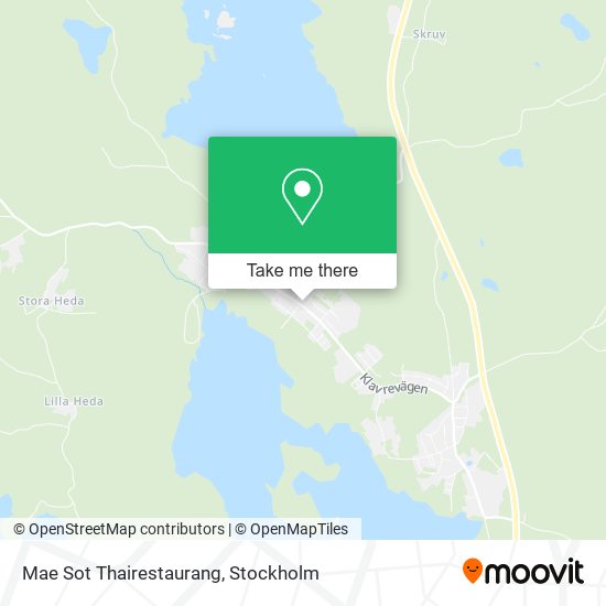 Mae Sot Thairestaurang map