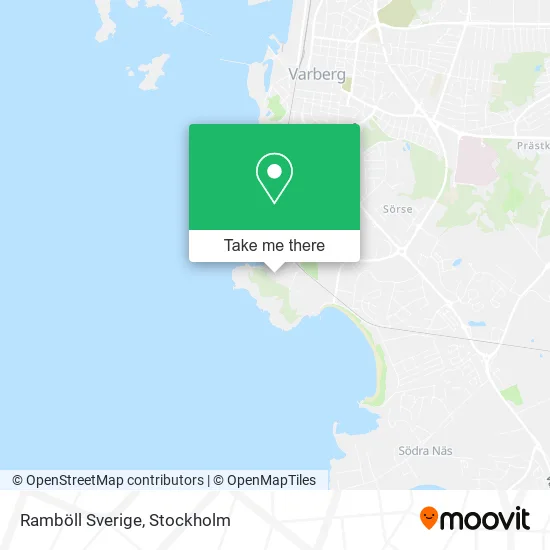 Ramböll Sverige map