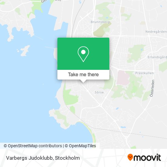 Varbergs Judoklubb map