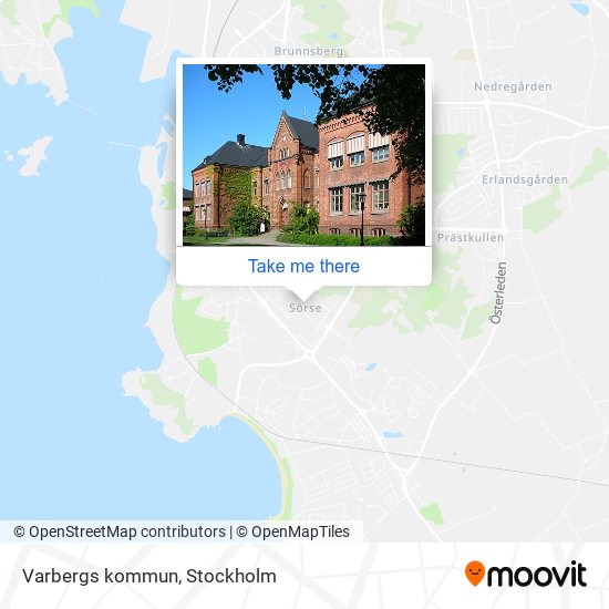 Varbergs kommun map