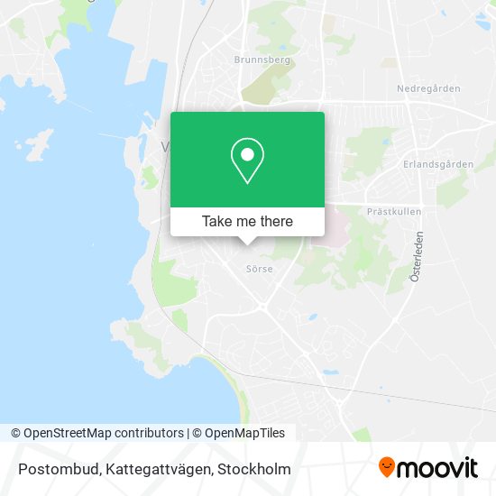 Postombud, Kattegattvägen map