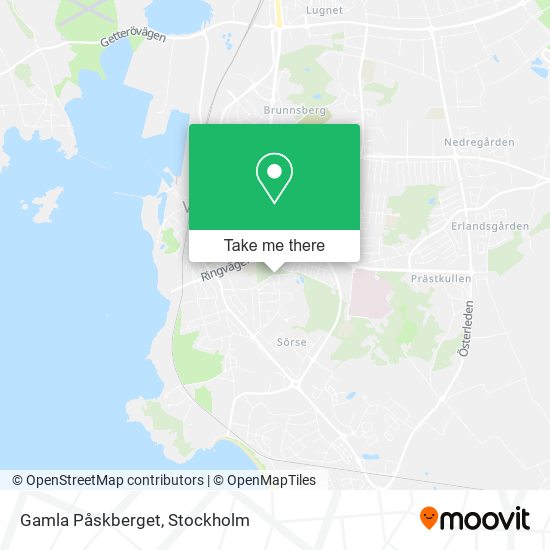 Gamla Påskberget map