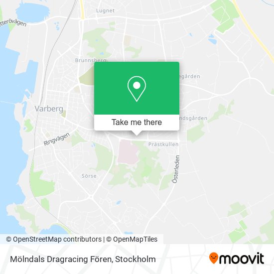 Mölndals Dragracing Fören map