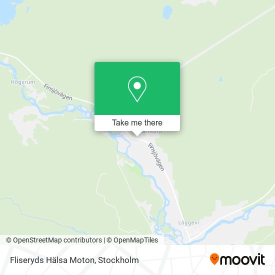 Fliseryds Hälsa Moton map
