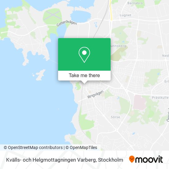 Kvälls- och Helgmottagningen Varberg map