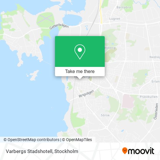 Varbergs Stadshotell map