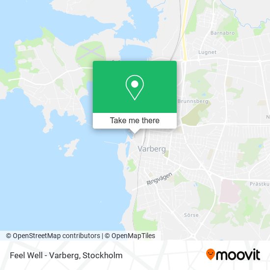 Feel Well - Varberg map