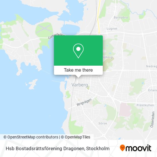 Hsb Bostadsrättsförening Dragonen map