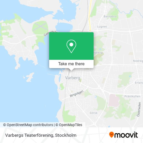 Varbergs Teaterförening map