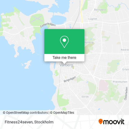 Fitness24seven map