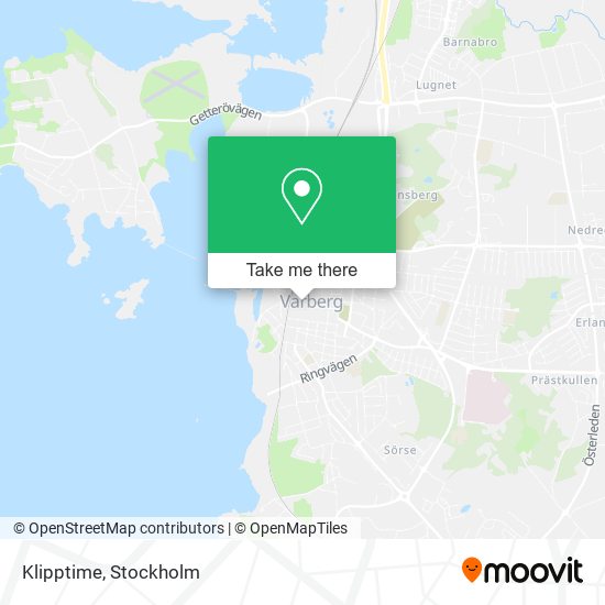 Klipptime map