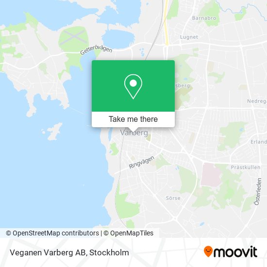 Veganen Varberg AB map