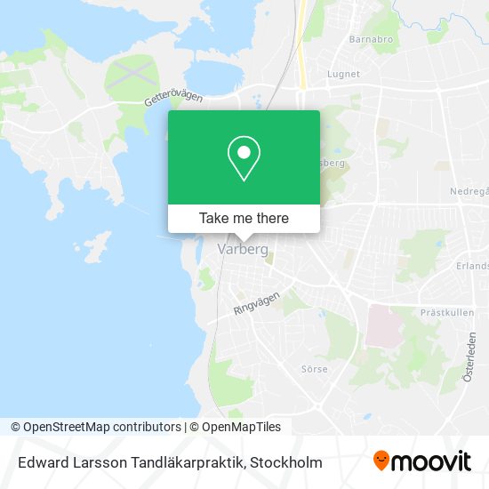 Edward Larsson Tandläkarpraktik map