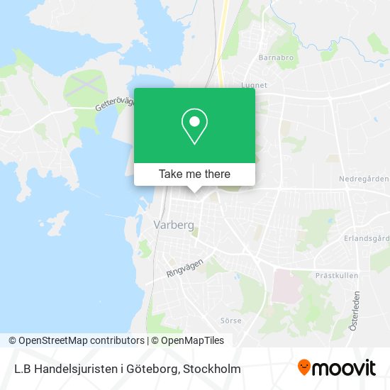 L.B Handelsjuristen i Göteborg map