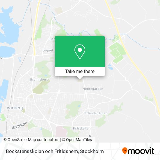 Bockstensskolan och Fritidshem map