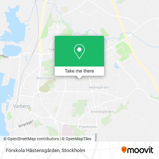 Förskola Håstensgården map