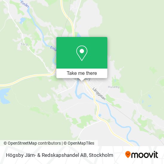 Högsby Järn- & Redskapshandel AB map