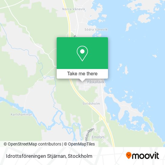 Idrottsföreningen Stjärnan map