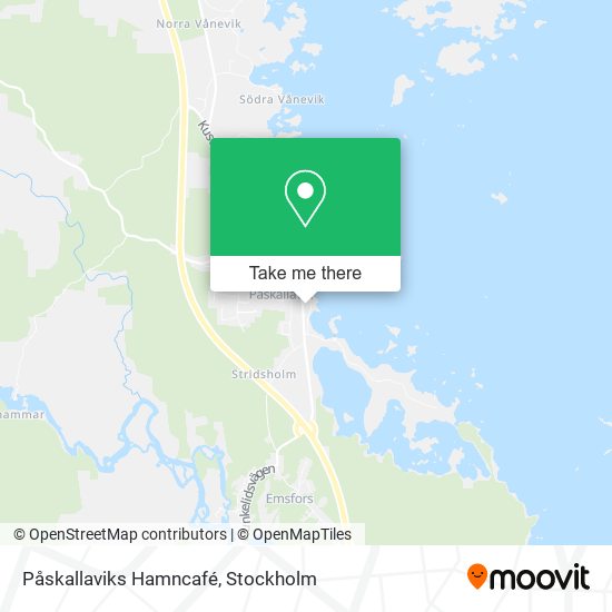 Påskallaviks Hamncafé map