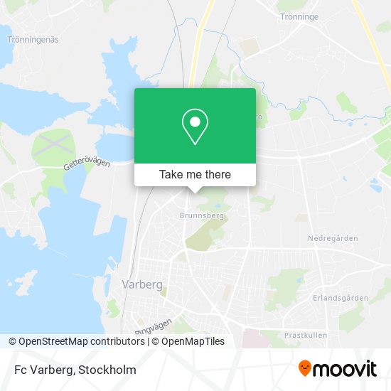 Fc Varberg map