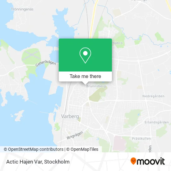 Actic Hajen Var map