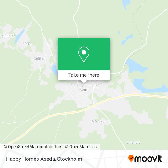 Happy Homes Åseda map