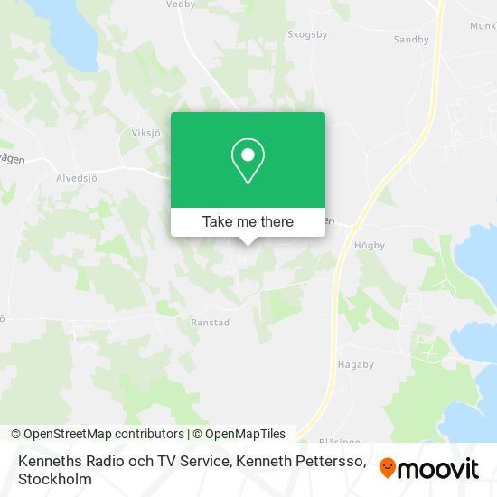 Kenneths Radio och TV Service, Kenneth Pettersso map