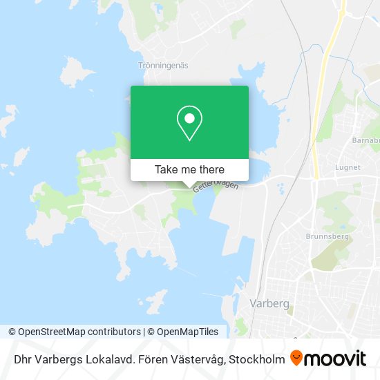 Dhr Varbergs Lokalavd. Fören Västervåg map