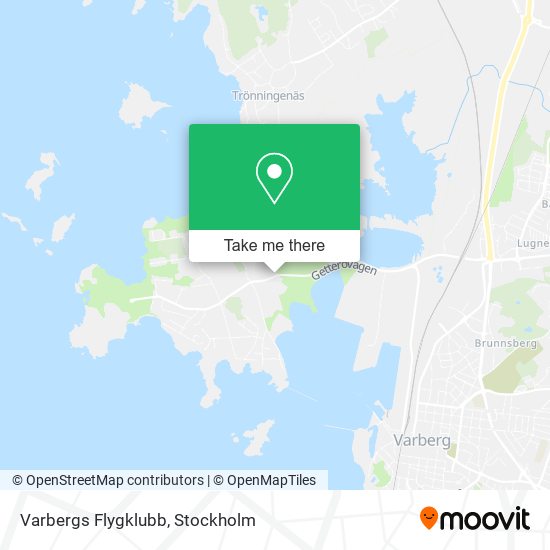 Varbergs Flygklubb map