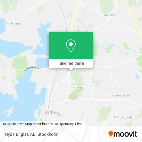 Ryds Bilglas AB map
