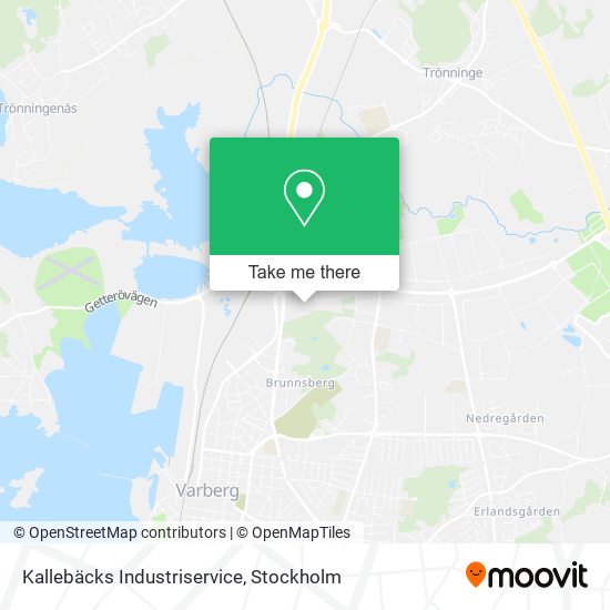 Kallebäcks Industriservice map