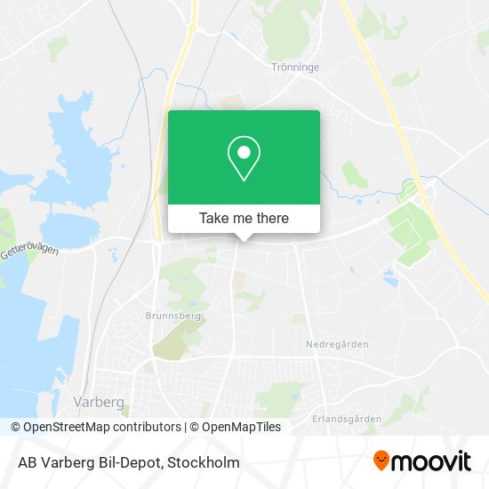 AB Varberg Bil-Depot map